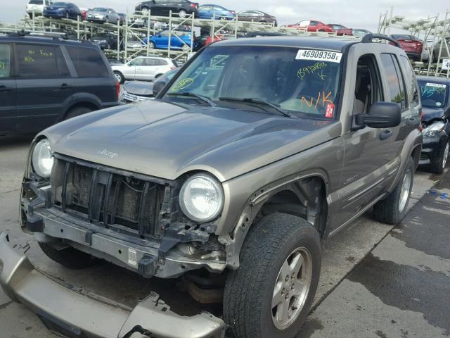 1J4GL58K24W279375 - 2004 JEEP LIBERTY LI GOLD photo 2