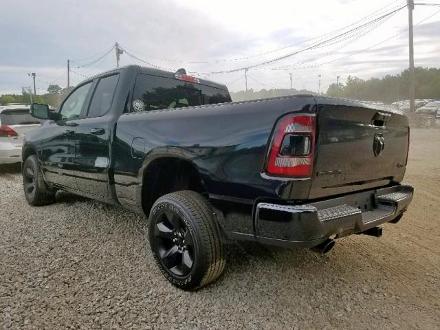 1C6SRFBT8KN877812 - 2019 RAM 1500 BIG H BLACK photo 3