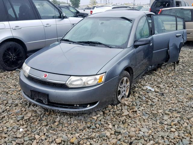 1G8AJ54F04Z211367 - 2004 SATURN ION LEVEL GRAY photo 2