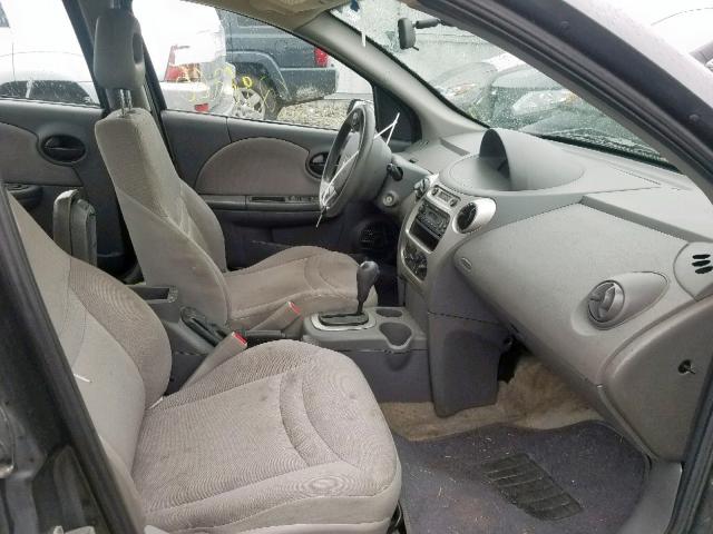 1G8AJ54F04Z211367 - 2004 SATURN ION LEVEL GRAY photo 5