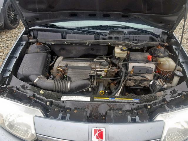 1G8AJ54F04Z211367 - 2004 SATURN ION LEVEL GRAY photo 7