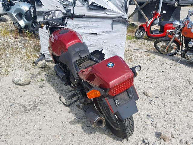 WB1057104R0135162 - 1994 BMW K75 RED photo 3