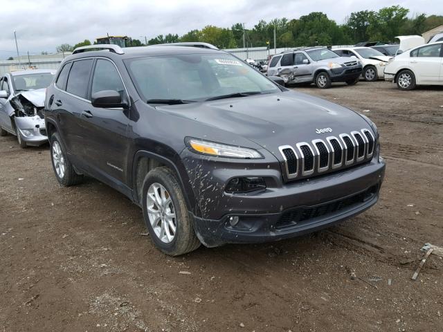 1C4PJLCB3HW661850 - 2017 JEEP CHEROKEE L CHARCOAL photo 1