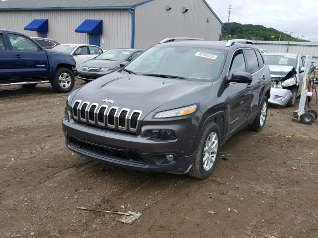 1C4PJLCB3HW661850 - 2017 JEEP CHEROKEE L CHARCOAL photo 2