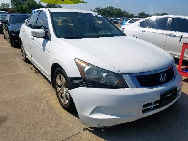 1HGCP2F47AA101337 - 2010 HONDA ACCORD LXP WHITE photo 1