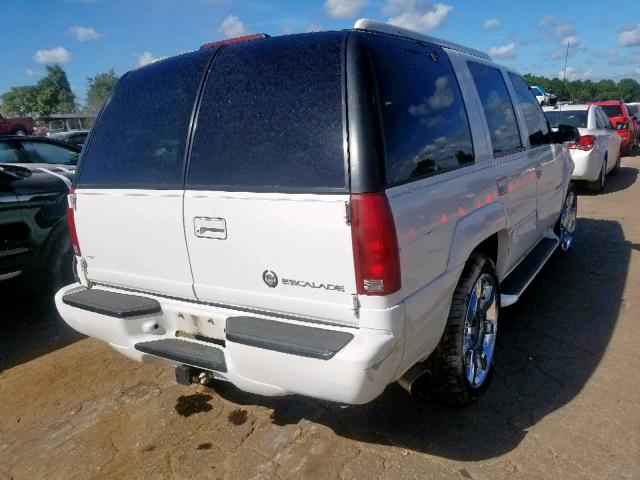 1GYEK63R2YR220626 - 2000 CADILLAC ESCALADE L WHITE photo 4