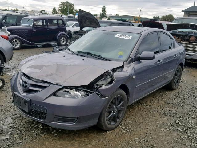 JM1BK123171656048 - 2007 MAZDA 3 S BLUE photo 2