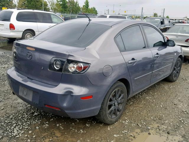 JM1BK123171656048 - 2007 MAZDA 3 S BLUE photo 4