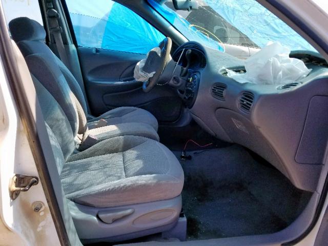 1FALP57U0VA167741 - 1997 FORD TAURUS GL WHITE photo 5