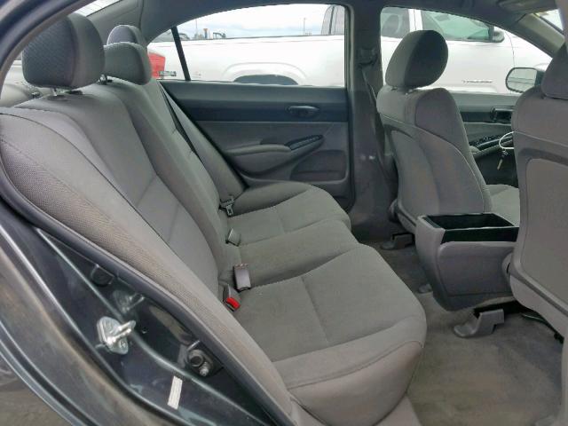 2HGFA16349H528617 - 2009 HONDA CIVIC VP GRAY photo 6