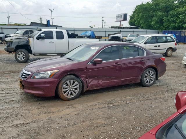 1HGCP2F8XCA085317 - 2012 HONDA ACCORD EXL MAROON photo 9