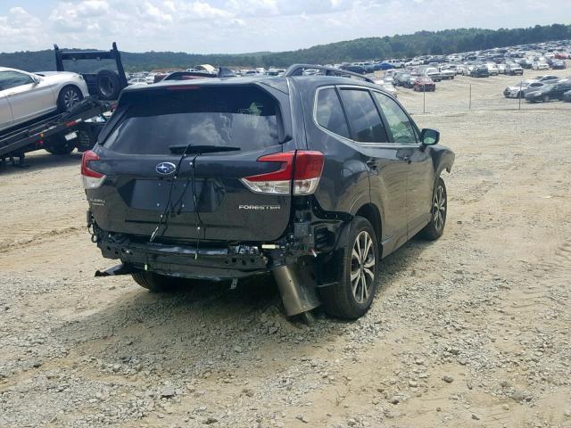 JF2SKAUC9KH478579 - 2019 SUBARU FORESTER L GRAY photo 4