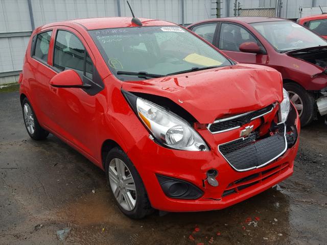 KL8CB6S94FC737871 - 2015 CHEVROLET SPARK LS RED photo 1