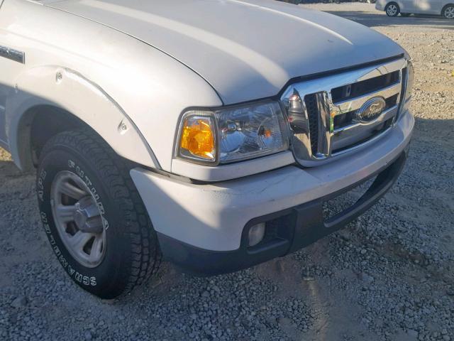 1FTYR10U56PA68439 - 2006 FORD RANGER WHITE photo 9