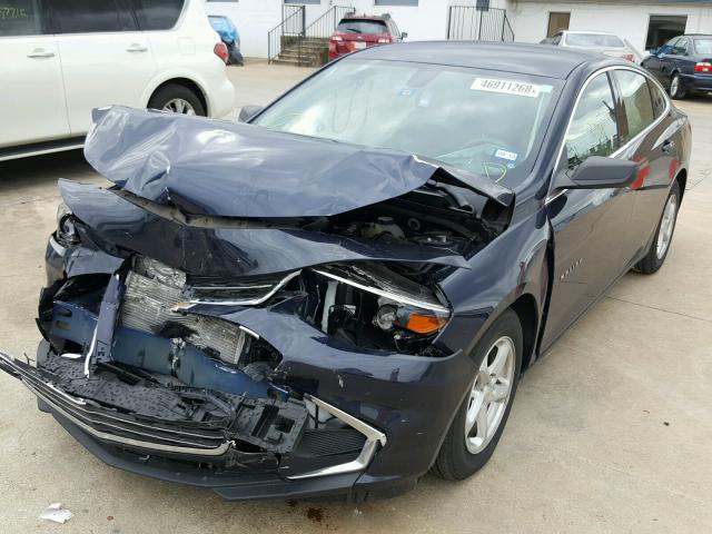 1G1ZB5ST1GF345804 - 2016 CHEVROLET MALIBU LS 蓝色 照片 2