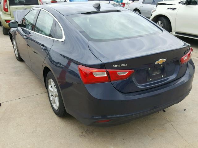 1G1ZB5ST1GF345804 - 2016 CHEVROLET MALIBU LS 蓝色 照片 3