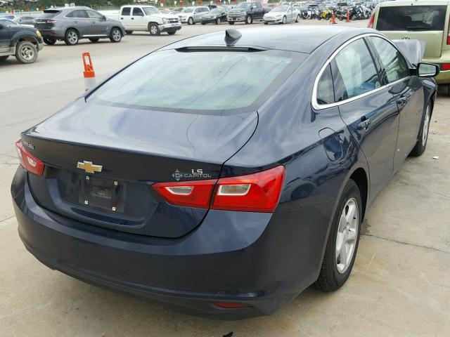 1G1ZB5ST1GF345804 - 2016 CHEVROLET MALIBU LS 蓝色 照片 4
