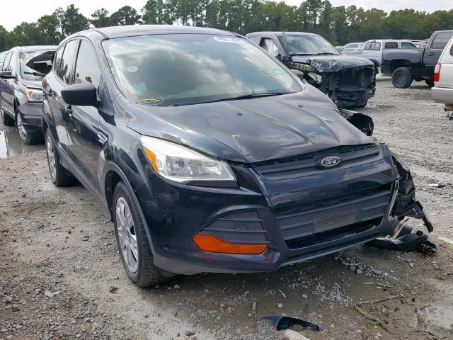 1FMCU0F74DUA93315 - 2013 FORD ESCAPE S BLACK photo 1