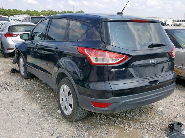 1FMCU0F74DUA93315 - 2013 FORD ESCAPE S BLACK photo 3