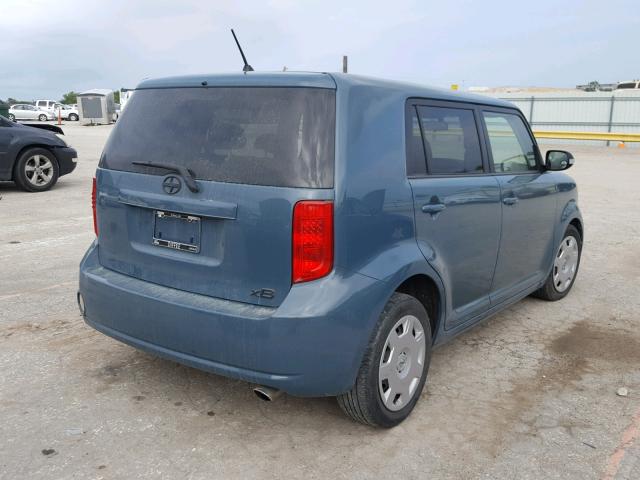 JTLKE50E081008628 - 2008 TOYOTA SCION XB Теңіз көгі фото 4