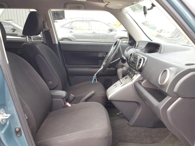 JTLKE50E081008628 - 2008 TOYOTA SCION XB Теңіз көгі фото 5