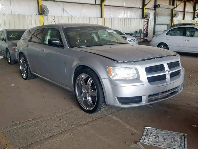 2D4FV47T88H168191 - 2008 DODGE MAGNUM SILVER photo 1