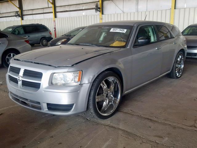 2D4FV47T88H168191 - 2008 DODGE MAGNUM SILVER photo 2