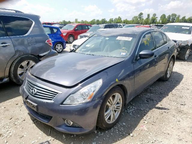 JN1DV6AP7BM831009 - 2011 INFINITI G25 BASE GRAY photo 2