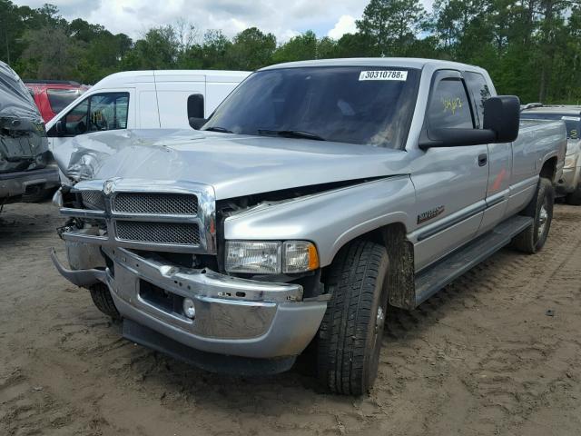 3B7KC23611G763749 - 2001 DODGE RAM 2500 SILVER photo 2