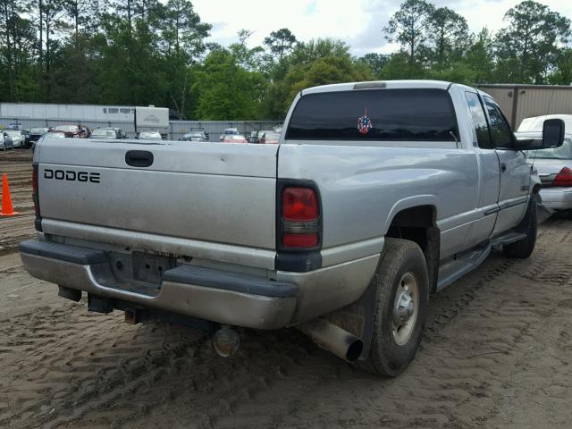 3B7KC23611G763749 - 2001 DODGE RAM 2500 SILVER photo 4