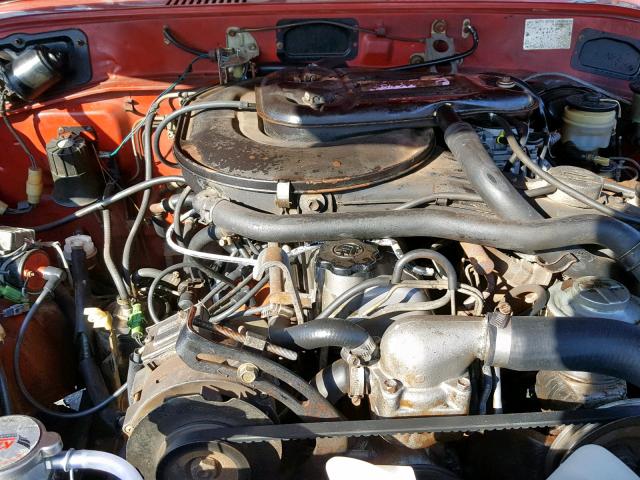 JT3FJ60G9E1125401 - 1984 TOYOTA LAND CRUIS RED photo 7