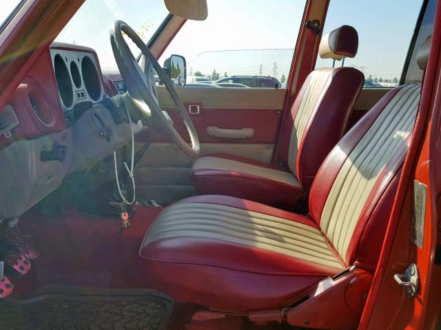 JT3FJ60G9E1125401 - 1984 TOYOTA LAND CRUIS RED photo 9