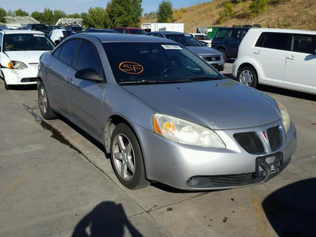 1G2ZH58N974243889 - 2007 PONTIAC G6 GT SILVER photo 1