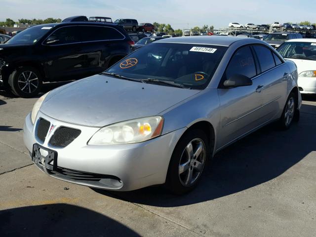 1G2ZH58N974243889 - 2007 PONTIAC G6 GT SILVER photo 2