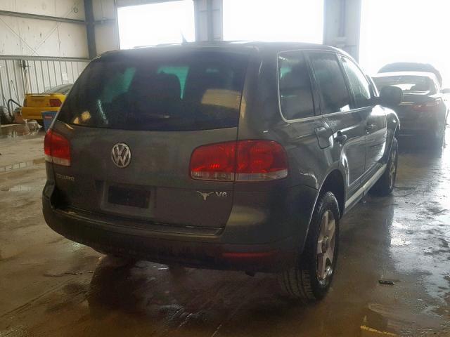 WVGZG77L26D024888 - 2006 VOLKSWAGEN TOUAREG 3. GREEN photo 4