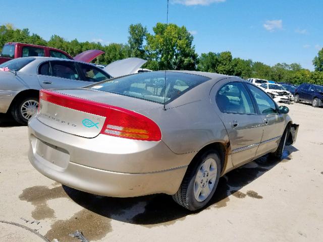 2B3AD46R13H545342 - 2003 DODGE INTREPID S TAN photo 4