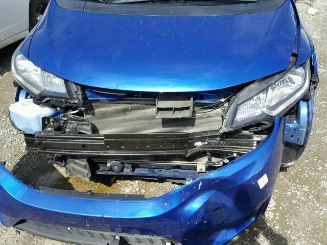 3HGGK5H53FM101062 - 2015 HONDA FIT LX BLUE photo 9