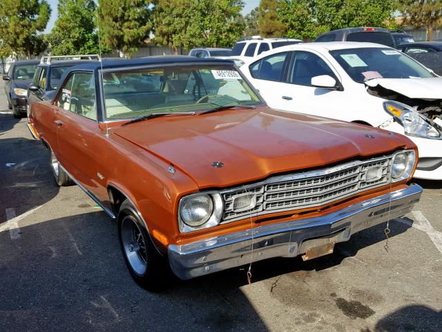 VH23G4B384858 - 1974 PLYMOUTH 2D  2TONE ORANGE photo 1