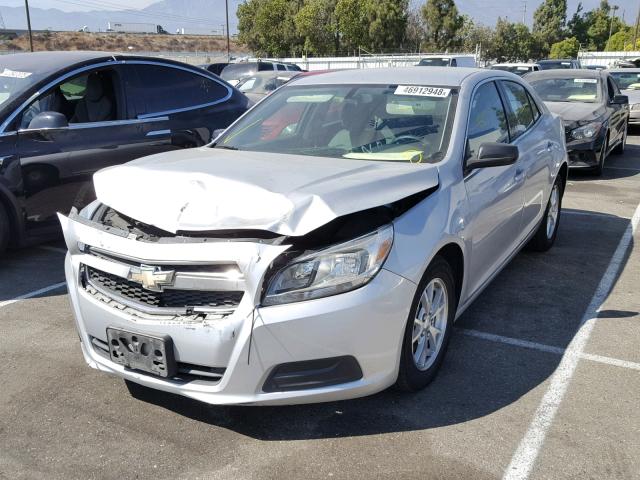 1G11A5SA2DF311008 - 2013 CHEVROLET MALIBU LS 银色 照片 2