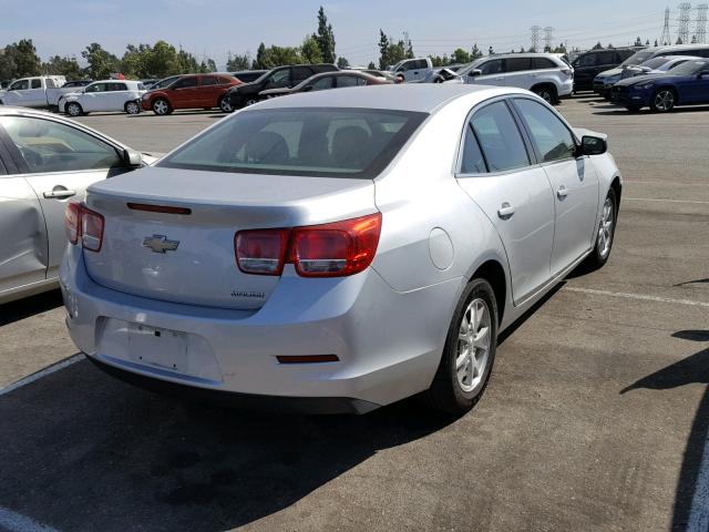 1G11A5SA2DF311008 - 2013 CHEVROLET MALIBU LS 银色 照片 4