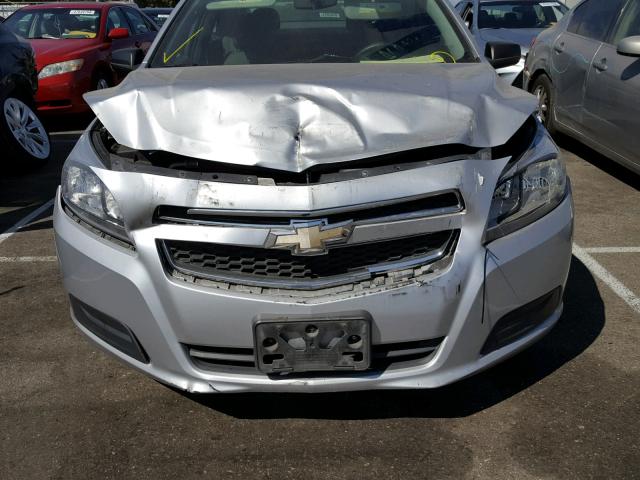1G11A5SA2DF311008 - 2013 CHEVROLET MALIBU LS 银色 照片 9