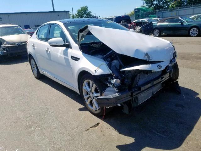 5XXGN4A73DG171932 - 2013 KIA OPTIMA EX WHITE photo 1