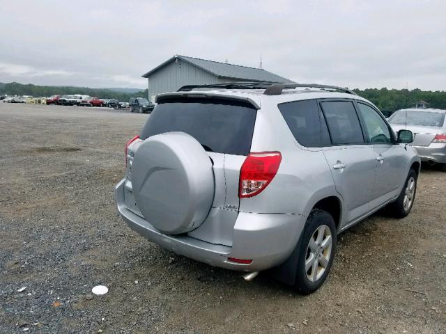 JTMBD31V866001962 - 2006 TOYOTA RAV4 LIMIT SILVER photo 4