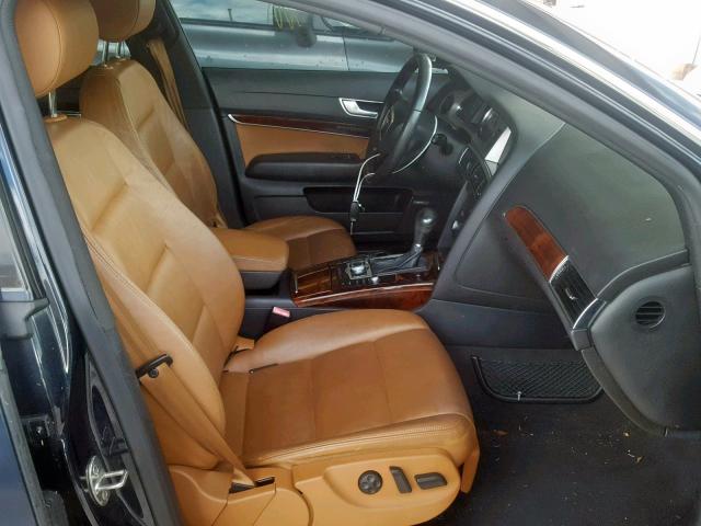 WAUAH74F87N153563 - 2007 AUDI A6 3.2 BLUE photo 5