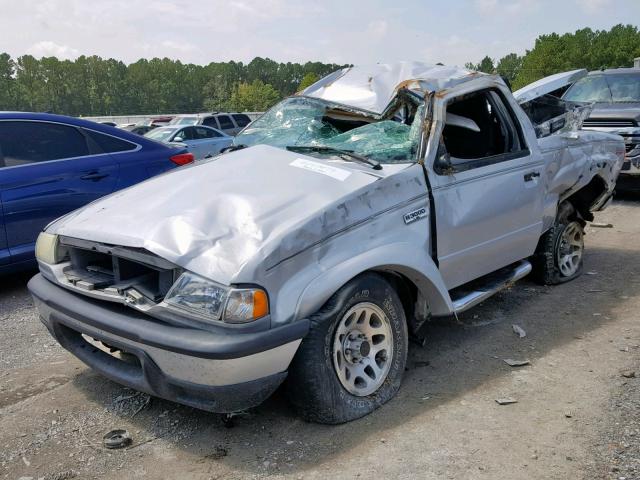 4F4YR12U84TM01144 - 2004 MAZDA B3000 SILVER photo 2