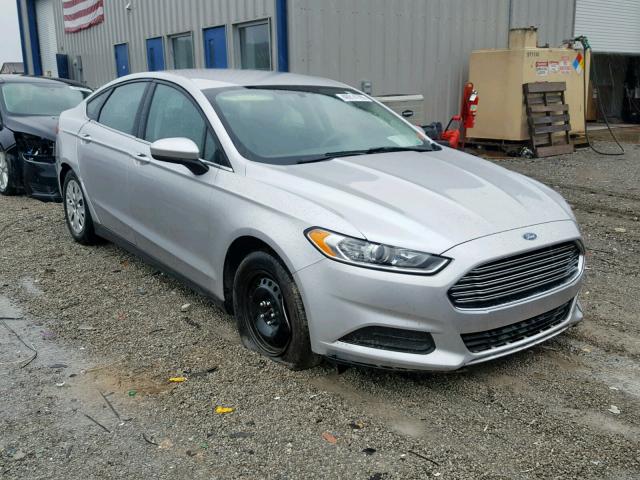 3FA6P0G77ER363269 - 2014 FORD FUSION S SILVER photo 1