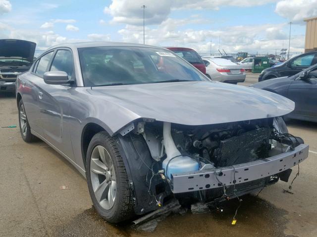 2C3CDXHG7HH561867 - 2017 DODGE CHARGER SX SILVER photo 1