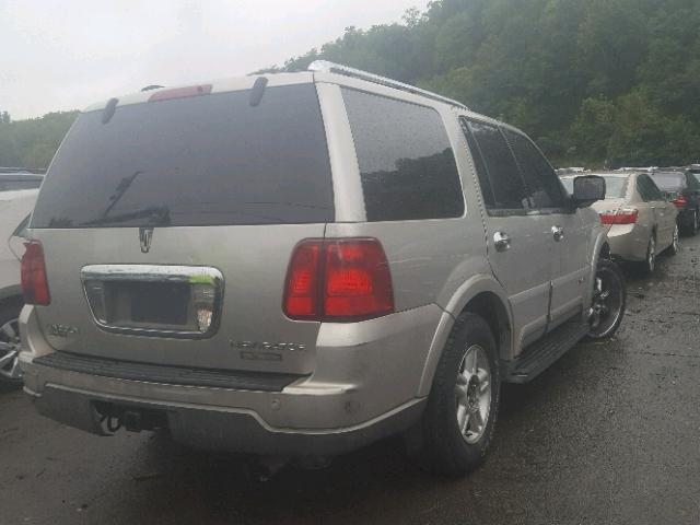 5LMFU28R53LJ03861 - 2003 LINCOLN NAVIGATOR Сұр фото 4