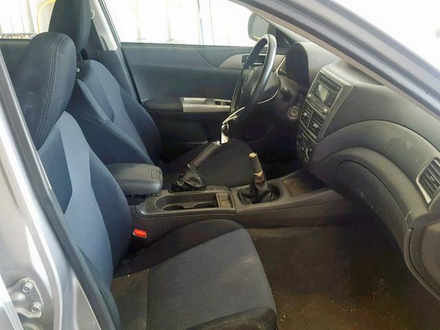 JF1GH63688G826887 - 2008 SUBARU IMPREZA OU SILVER photo 5