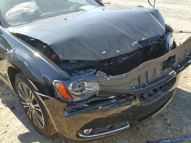 2C3CCAJT0CH137267 - 2012 CHRYSLER 300 S BLACK photo 9